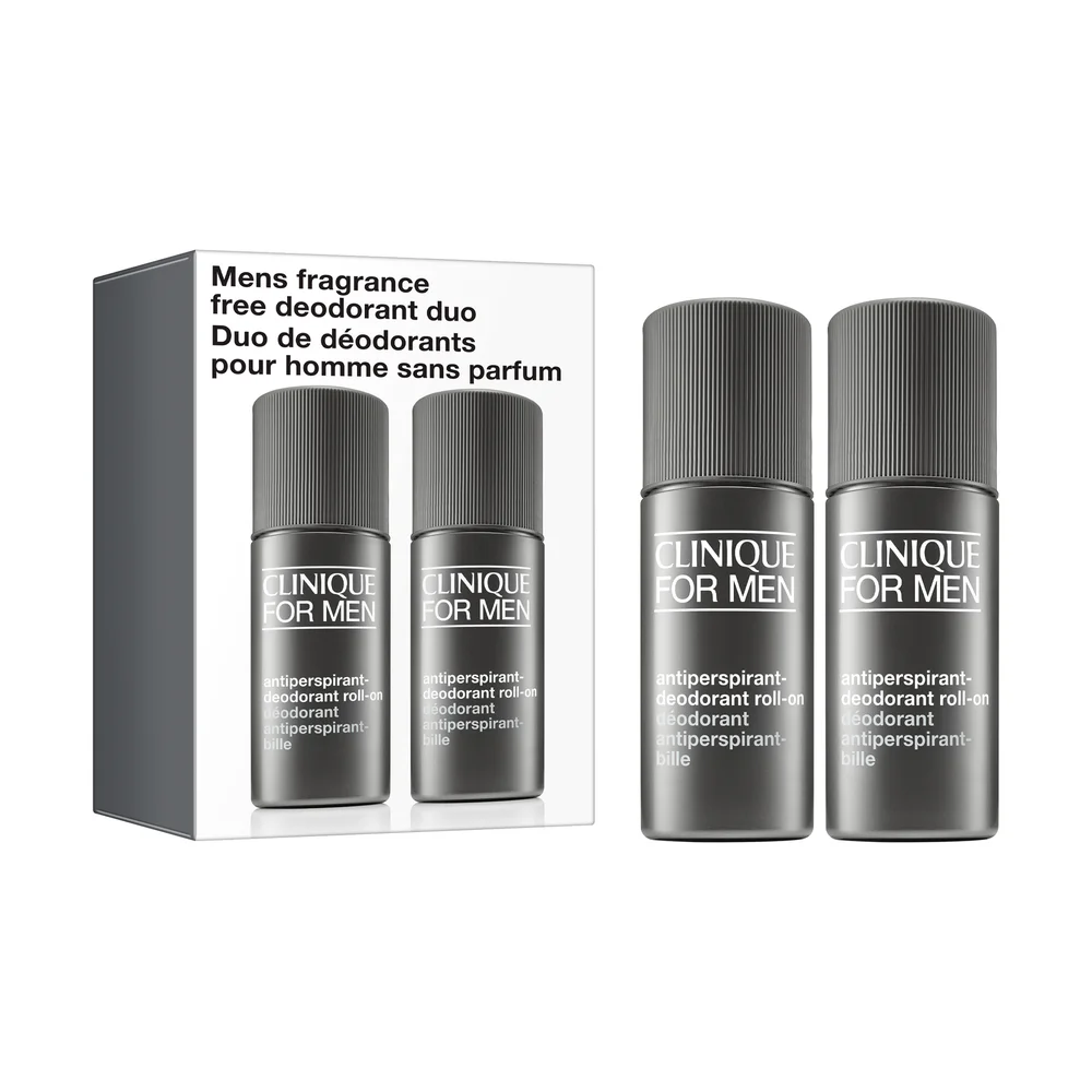 CLINIQUE MEN Fragrance Free Deodorant Duo v:5188060 CLINIQUE MEN Fragrance Free Deodorant Duo v:5188060