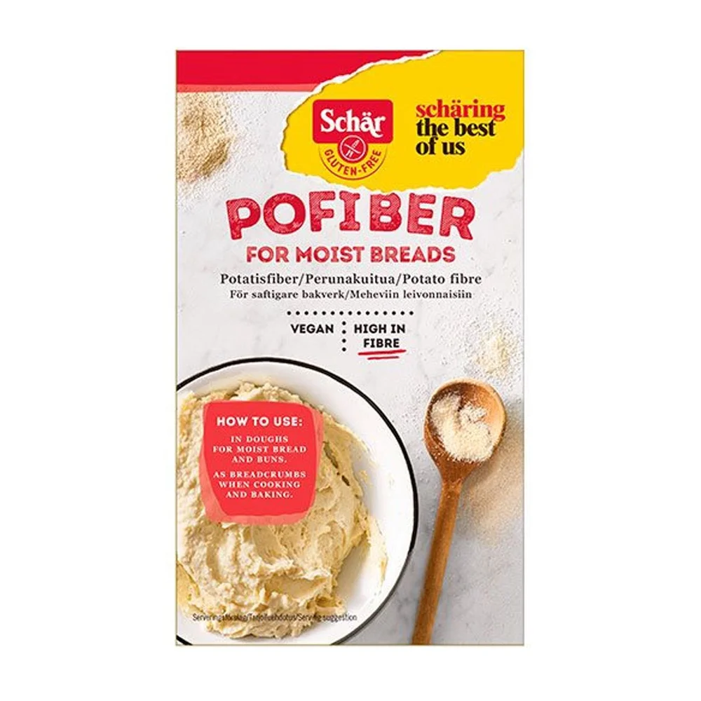 Schär Pofiber Potetfiber Glutenfri - 125 g v:9366925