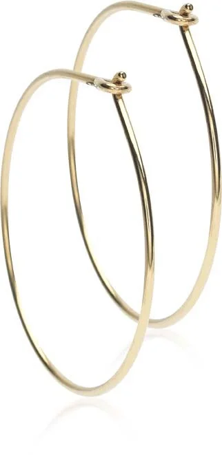 Blomdahl Golden Titanium Ear Ring 25 mm v:4695568 Blomdahl Golden Titanium Ear Ring 25 mm v:4695568