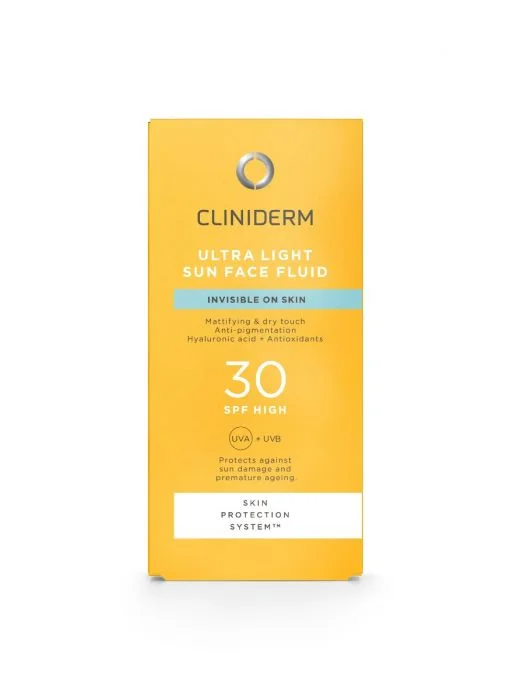Cliniderm Ultra Light Sun Face Fluid SPF 30 40 ml v:6421654 Cliniderm Ultra Light Sun Face Fluid SPF 30 40 ml v:6421654