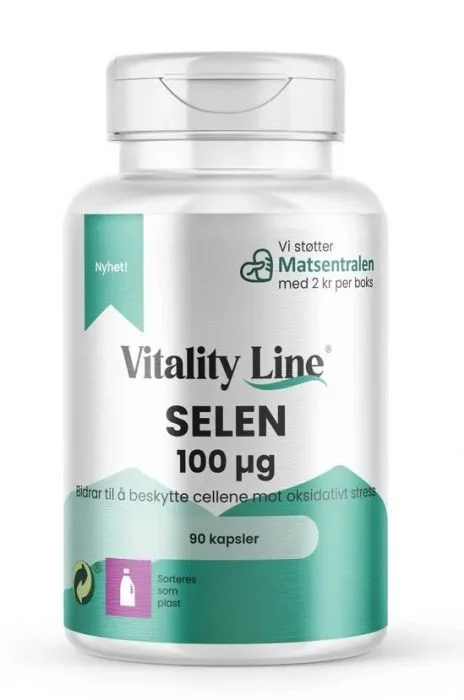 Vitality Line Selen 100 µg 90 kapsler v:3821863