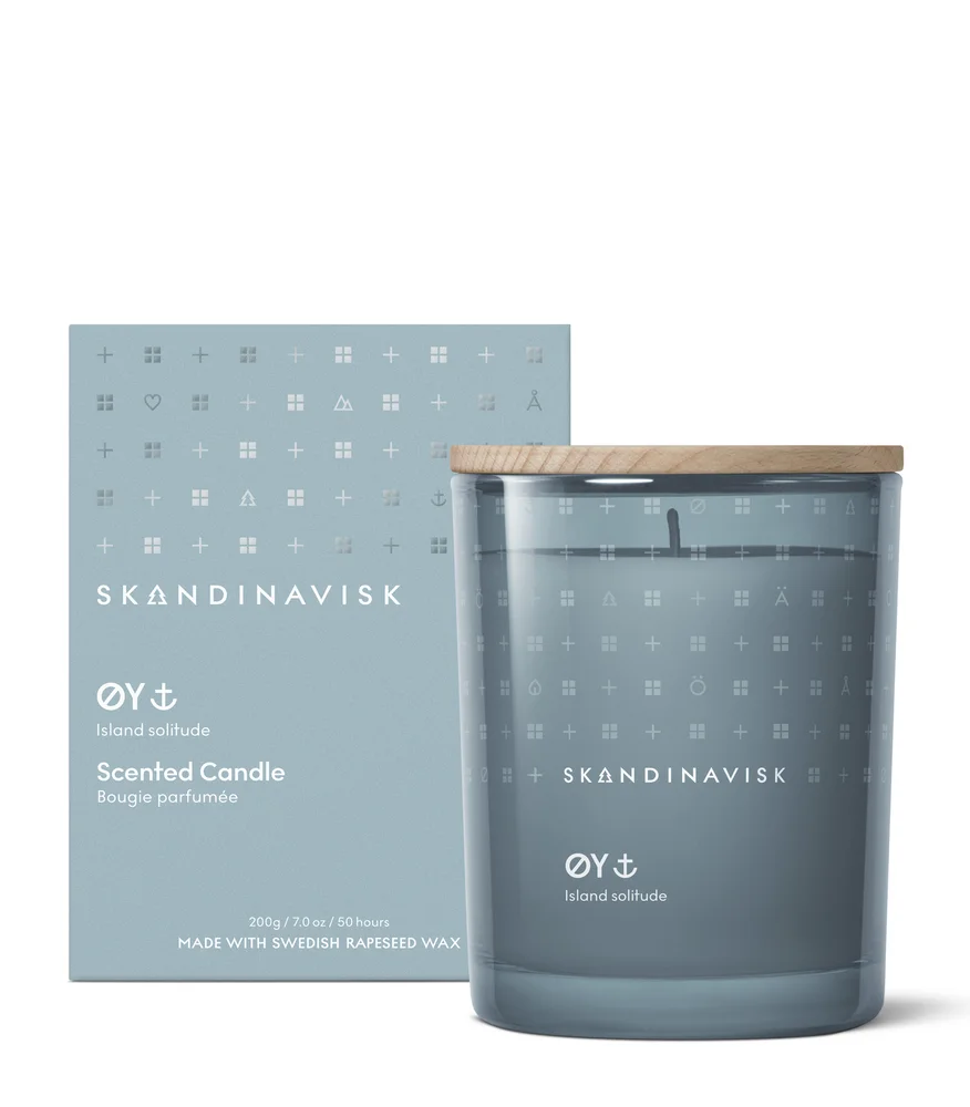 ØY Scented Candle with Lid 200 g - SKANDINAVISK v:8965109