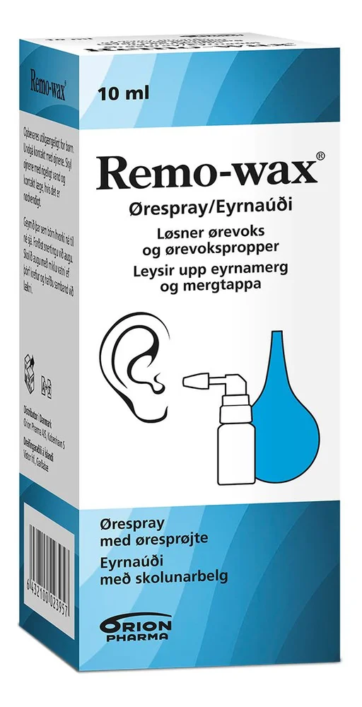 Remo-Wax spray m / sprøyte – 10 ml v:7177970 Remo-Wax spray m / sprøyte – 10 ml v:7177970