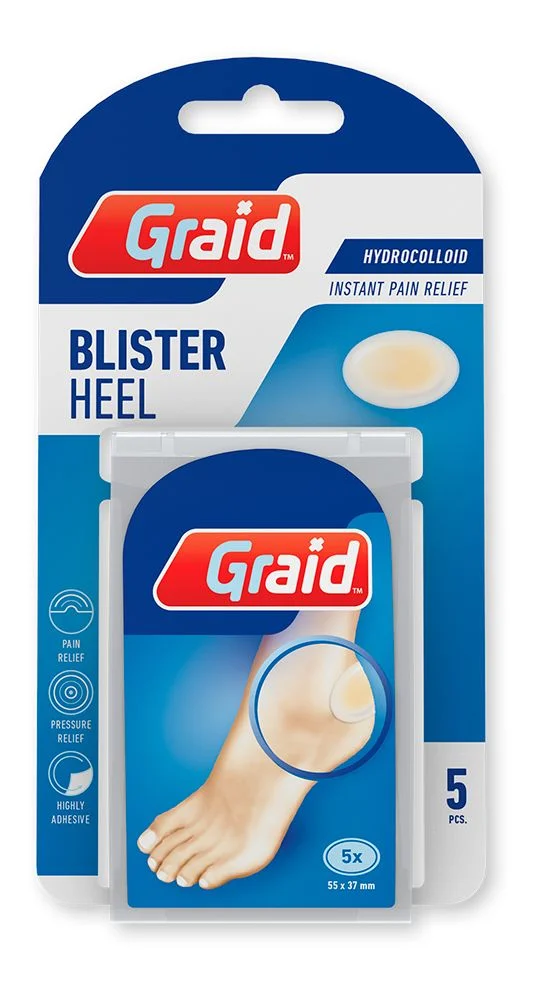 Graid Blister Plaster Hæl – 1 stk. v:9326246 Graid Blister Plaster Hæl – 1 stk. v:9326246