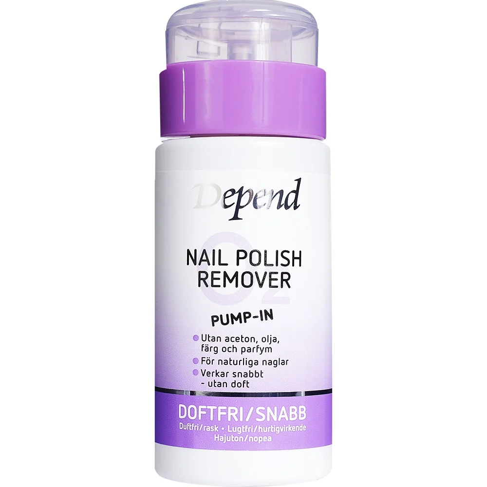O2 Purple Pump-In Nail Polish Remover v:4251074