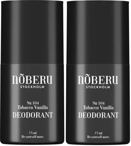 Nõberu of Sweden Bundle Deodorant No 104 Tobacco Vanilla 75 ml x2 v:2538268 Nõberu of Sweden Bundle Deodorant No 104 Tobacco Vanilla 75 ml x2 v:2538268