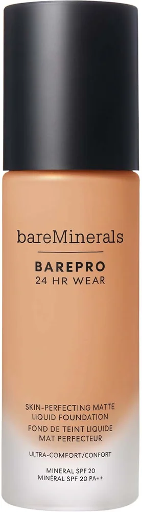 bareMinerals BAREPRO 24HR Skin-Perfecting Matte Liquid Foundation SPF 20 Medium 37 Warm v:6778272