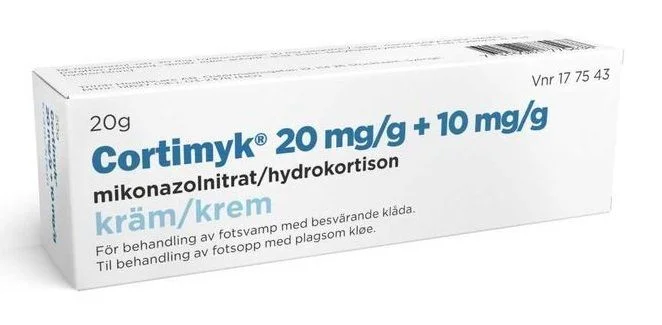 Cortimyk 20+10 mg/g krem 20 g v:3984800 Cortimyk 20+10 mg/g krem 20 g v:3984800