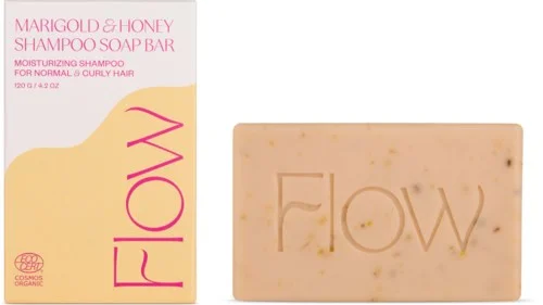 Flow Cosmetics Marigold & Honey Shampoo Soap Bar 120 g v:5662109 Flow Cosmetics Marigold & Honey Shampoo Soap Bar 120 g v:5662109