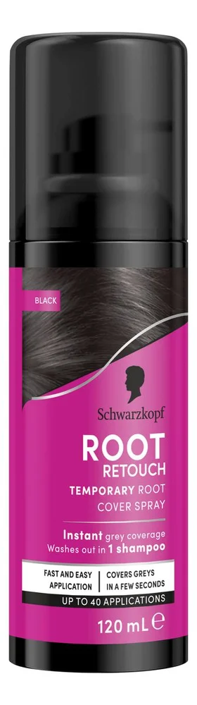 Schwarzkopf Root Retouch Black - 120 ml. v:8668001