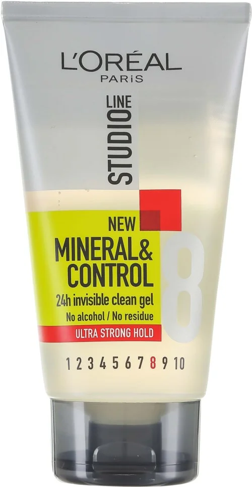 Loreal Paris Studio Line Mineral & Control Invisi Clean Gel 150 ml v:1598780 Loreal Paris Studio Line Mineral & Control Invisi Clean Gel 150 ml v:1598780