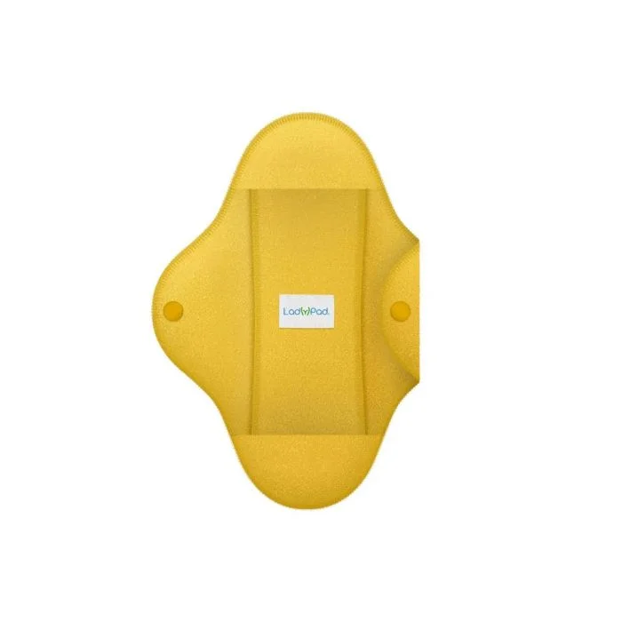 LadyPad Økologiske vaskbare bind Pad and Liner Yellow Str. S – 1pk v:4632266 LadyPad Økologiske vaskbare bind Pad and Liner Yellow Str. S – 1pk v:4632266