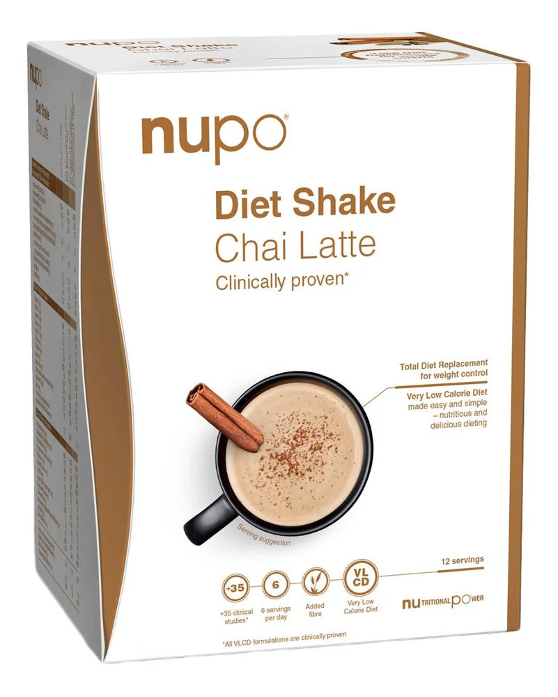 Nupo Diet Shake Chai Latte - 384 g. v:3707225