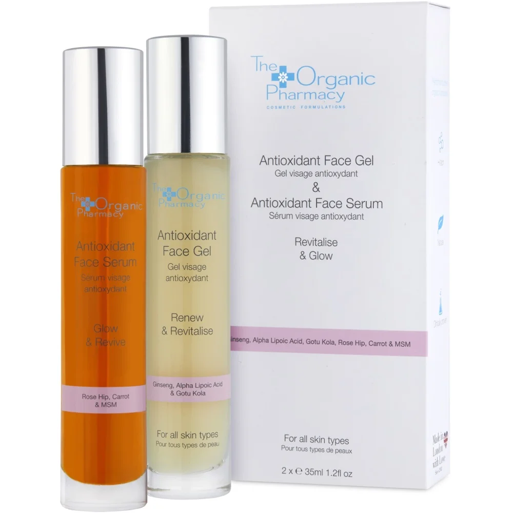 Antioxidant Face Serum + Antioxidant Face Gel, 2 x 35ml v:7114909