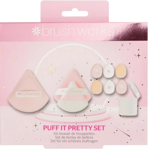 Brushworks Puff It Pretty Set v:5360534