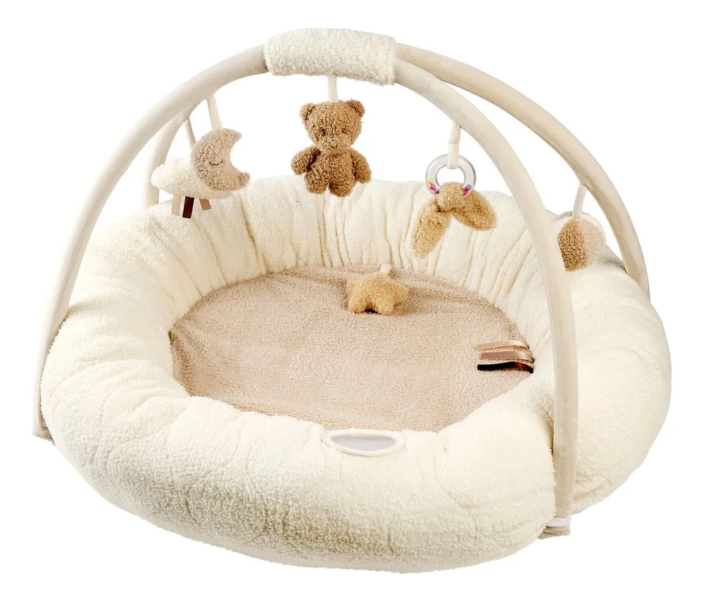 Nattou Teddy Babygym Ecru «Rund» – 1 stk. v:1154131 Nattou Teddy Babygym Ecru «Rund» – 1 stk. v:1154131