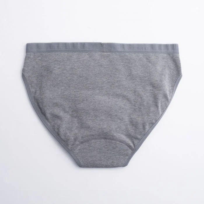 ImseVimse mensentruse bikini M gråmelert v:3736107 ImseVimse mensentruse bikini M gråmelert v:3736107