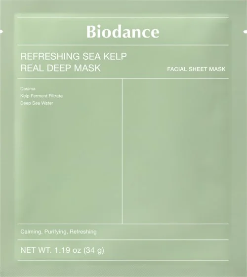 Biodance Refreshing Sea Kelp Real Deep Mask 34 g v:7188300