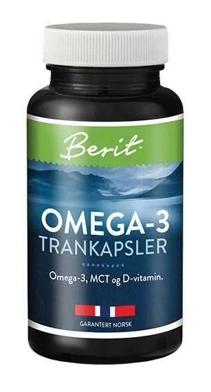 Berit Nordstrand Omega 3-kapsler 60 stk v:3094713 Berit Nordstrand Omega 3-kapsler 60 stk v:3094713