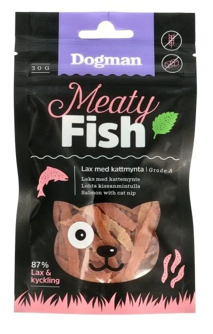 Dogman Laks med kattemynte 30g v:8011214