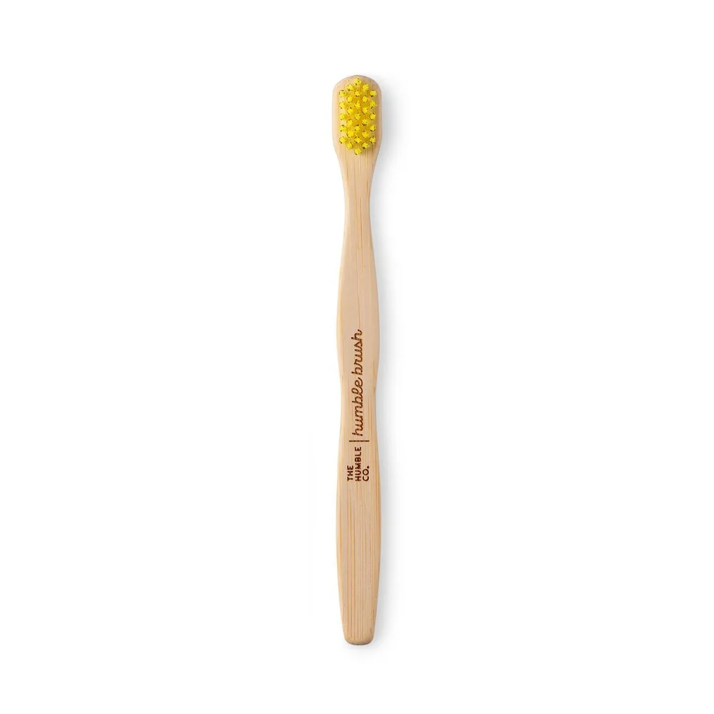 Humble Brush bambustannbørste barn – gul v:1857134 Humble Brush bambustannbørste barn – gul v:1857134