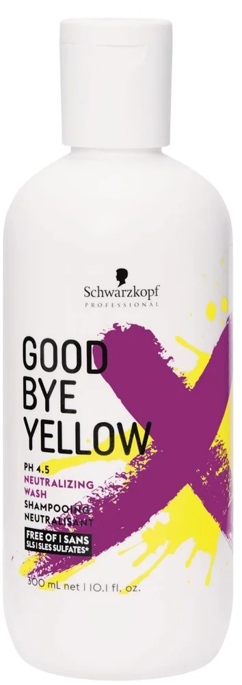 Schwarzkopf Professional Goodbye Yellow Neutralizing Wash 300 ml v:4953816 Schwarzkopf Professional Goodbye Yellow Neutralizing Wash 300 ml v:4953816