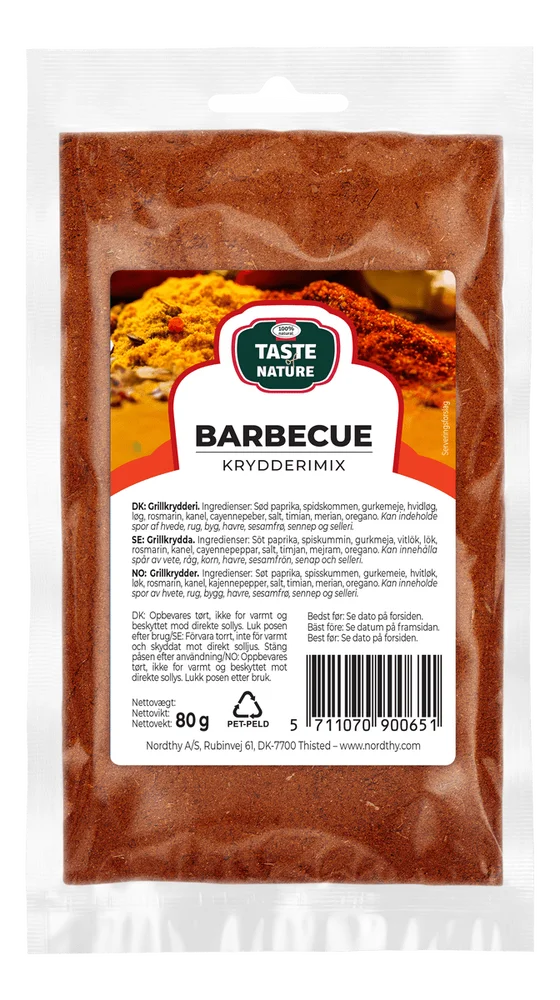 Taste of Nature Barbecue – 80 g. v:8428109 Taste of Nature Barbecue – 80 g. v:8428109