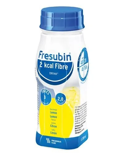 Fresubin 2 kcal Fibre Drink Sitron 4x200ml v:6160886 Fresubin 2 kcal Fibre Drink Sitron 4x200ml v:6160886