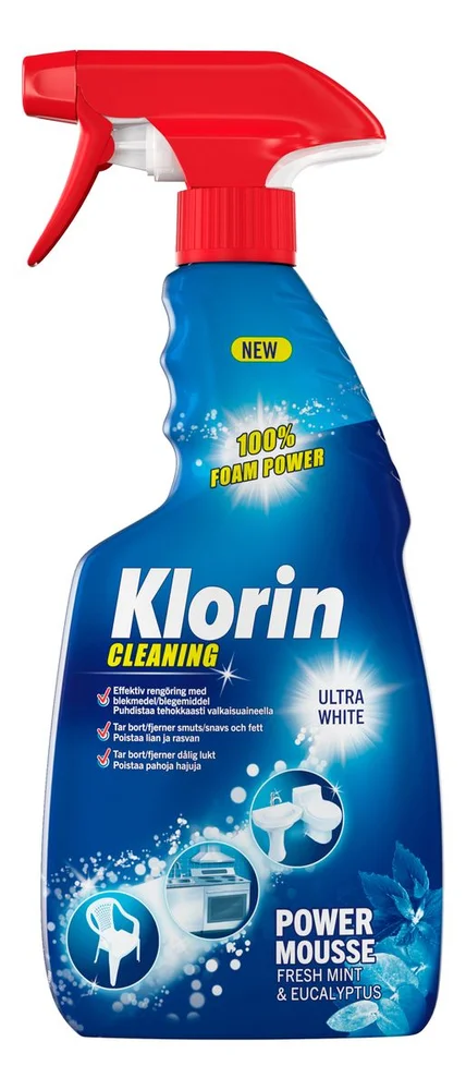 Klorin Power Mousse Spray - 500 ml. v:3157880