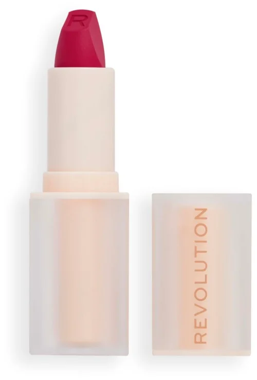 Revolution Beauty London Lip Allure Soft Satin Lipstick Material Girl Wine v:7046263