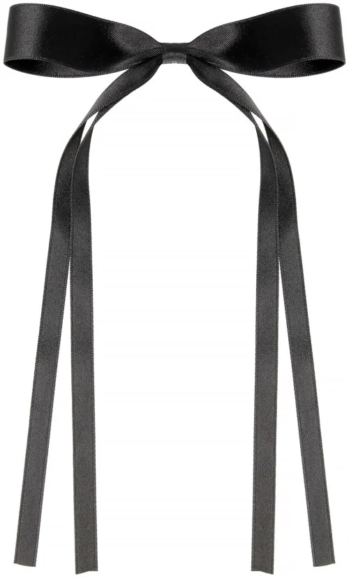By Lyko Petite Bow Clip Midnight Black v:1496247