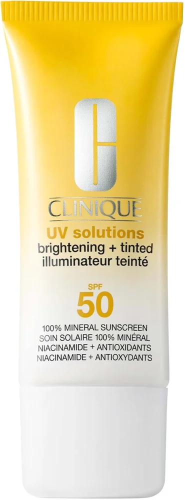 Clinique UV Solutions Brightening + Tinted Sunscreen SPF 50 Deep v:4673990