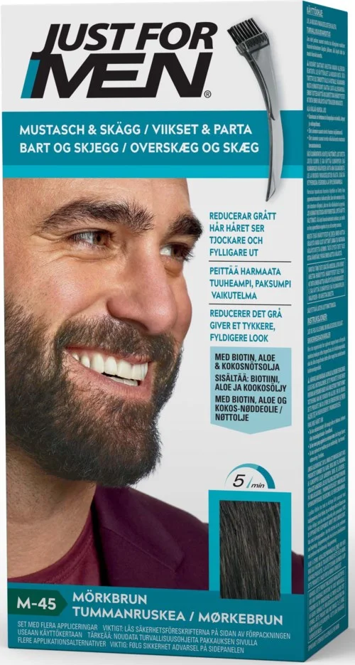 Just For Men Beard Colour Dark Brown v:7385524 Just For Men Beard Colour Dark Brown v:7385524