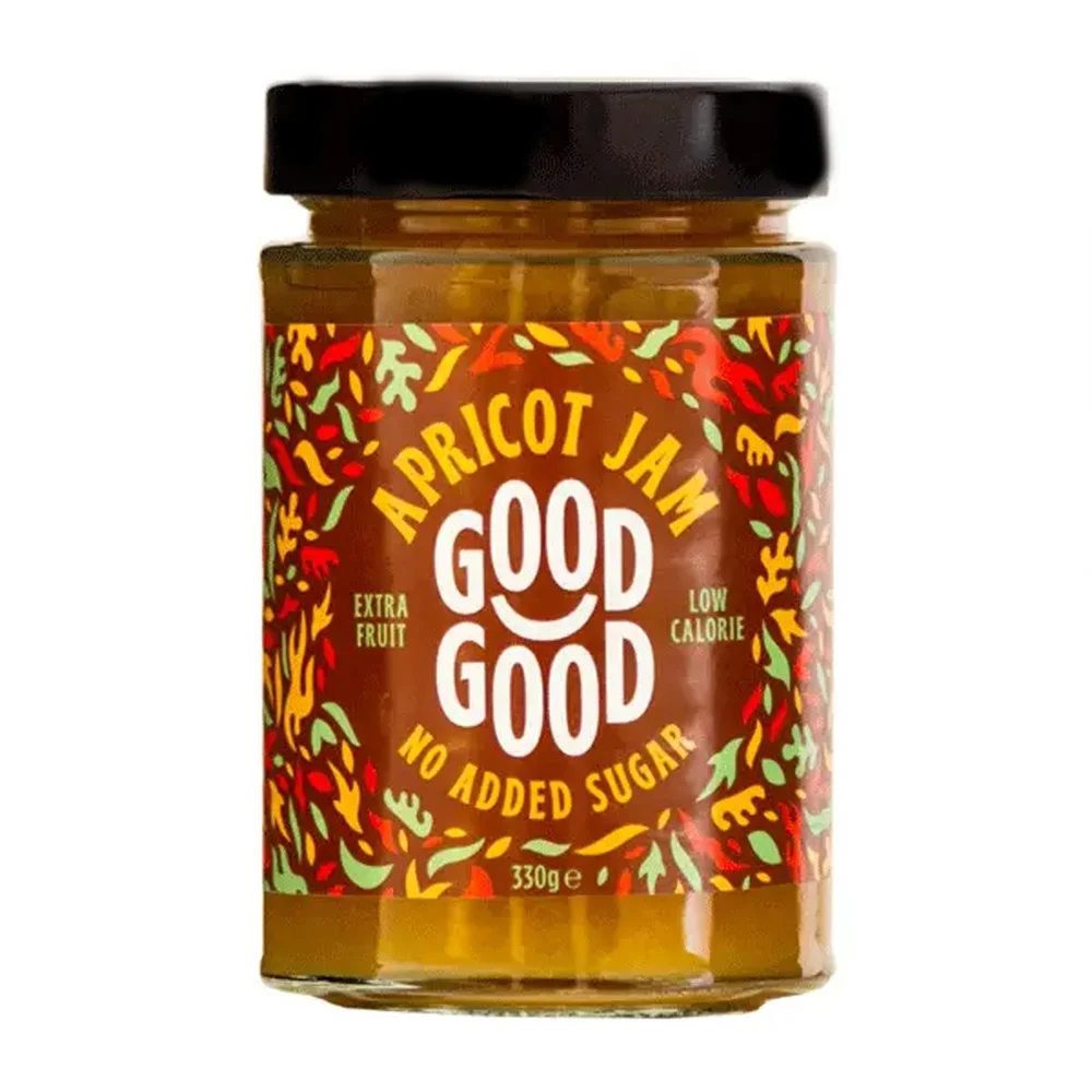 Good Good Sweet Jam with Stevia Apricot – 330 g. v:3753978 Good Good Sweet Jam with Stevia Apricot – 330 g. v:3753978