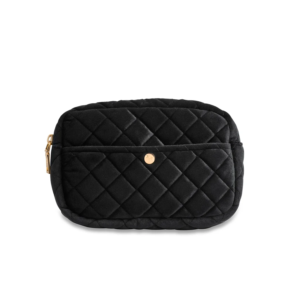 Beauty Bag Large Black Velvet M – Fan Palm v:3614107