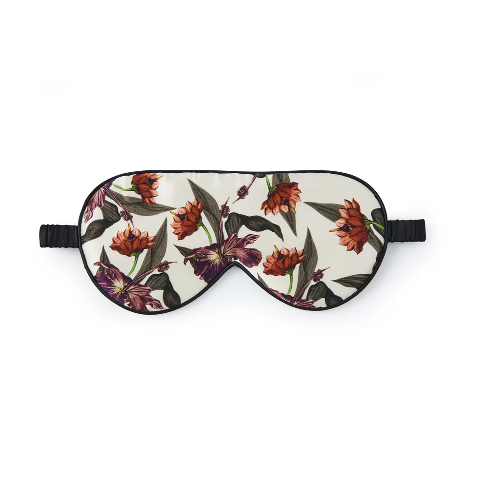 Sleeping Mask 100% Mulberry Silk Cream Hibiscus – Fan Palm v:7788089 Sleeping Mask 100% Mulberry Silk Cream Hibiscus – Fan Palm v:7788089