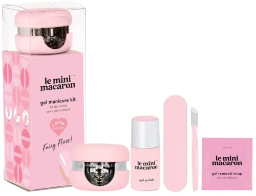 Le Mini Macaron Gel Manicure Kit Fairy Floss v:9714197 Le Mini Macaron Gel Manicure Kit Fairy Floss v:9714197