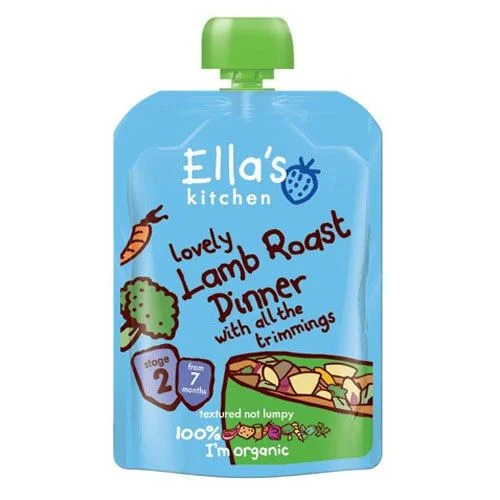 Ella’s Kitchen Lammestek Middag Ø – 130 g. v:2959561 Ella’s Kitchen Lammestek Middag Ø – 130 g. v:2959561