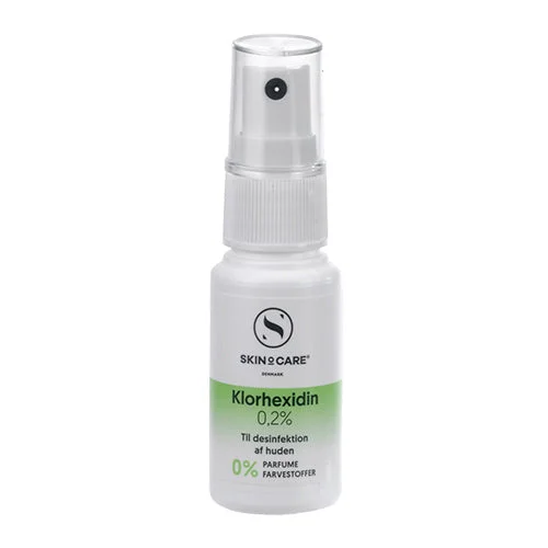0,2% Klorhexidin Sår Spray – Bakteriehemmende v:1053642
