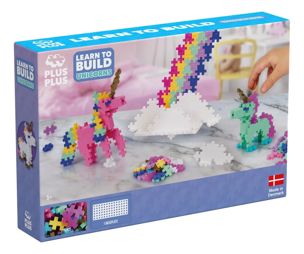 Plus-Plus Learn to Build Unicorns – 275 stk. v:2394519 Plus-Plus Learn to Build Unicorns – 275 stk. v:2394519