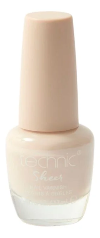 Technic Nail Polish Sheer Beige - 12 ml. v:9583607