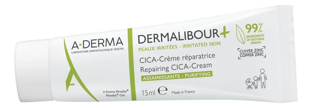 A-DERMA Dermalibour+ CICA-Cream – 15 ml. v:2672613 A-DERMA Dermalibour+ CICA-Cream – 15 ml. v:2672613