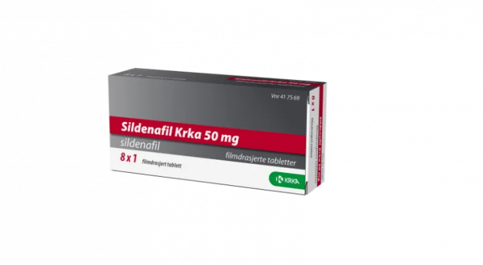 Sildenafil Krka 50 mg tabletter 8 stk v:6510372