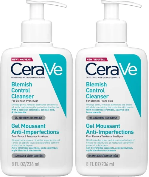 CeraVe Blemish Control Cleanser Duo 2×236 ml v:4915750