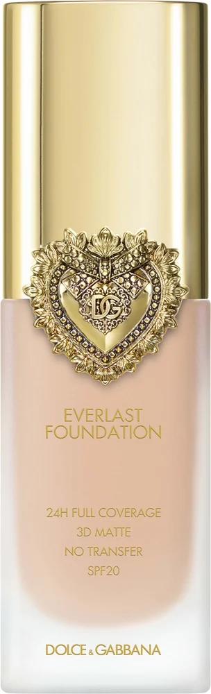 Dolce & Gabbana Flawless Everlast Foundation 24H Full Coverage 3D Matte No Transfer SPF29 10N Light Medium v:9812031