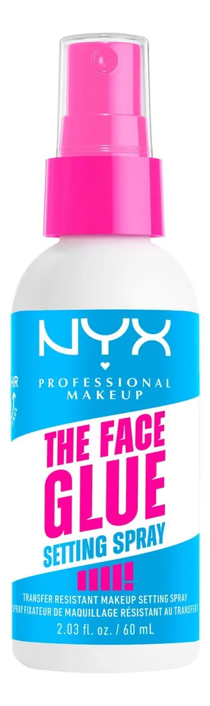 NYX Professional Makeup The Face Glue Setting Spray 01 – 60 ml. v:9277452 NYX Professional Makeup The Face Glue Setting Spray 01 – 60 ml. v:9277452