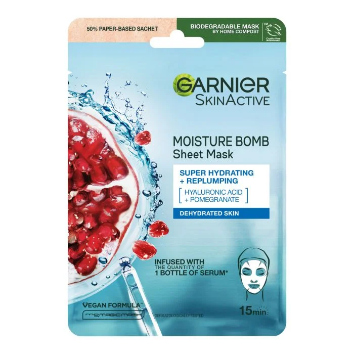 Garnier Skinactive Moisture Bomb Sheet Mask v:8454976 Garnier Skinactive Moisture Bomb Sheet Mask v:8454976