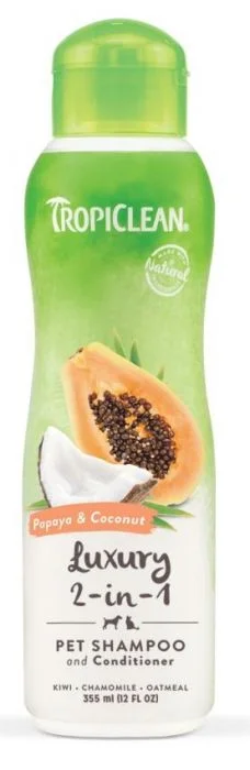 Tropiclean Sjampo Papaya Coconut 355ml v:5265939