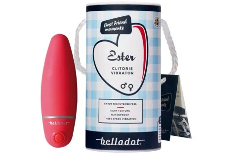 Belladot Ester Clitoris Vibrator Red v:6689374