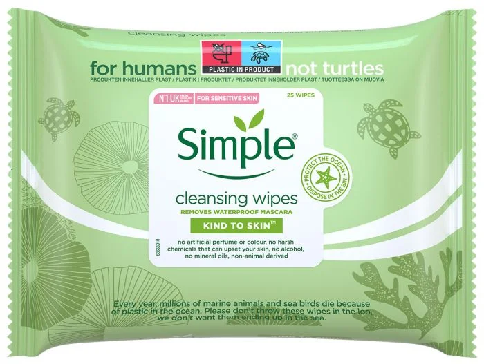 Simple Wipes 25 stk v:5043634